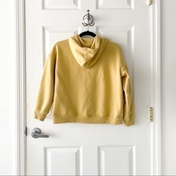 Green Tea Womens Gold Hoodie Size Small - Picture 3 of 3